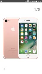 历史新低！Apple iPhone 7 (A1660) 128G 玫瑰金色 移动联通电信4G手机