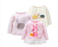 Purrfect diary 咕噜日记 儿童秋装卡通长袖T恤 3件套（限前2小时）