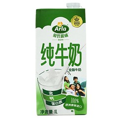 Arla 爱氏晨曦 全脂牛奶 1L *12盒