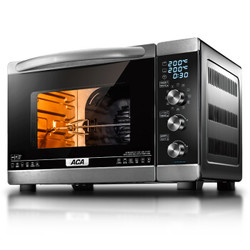 北美电器（ACA）电烤箱家用 40L电子式 高端智能背部大热风M4016AB+凑单品