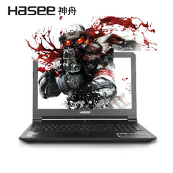 Hasee神舟 战神 Z7-SP5D1 游戏本（i5-6300、8G、1T、GTX1060 6GB）