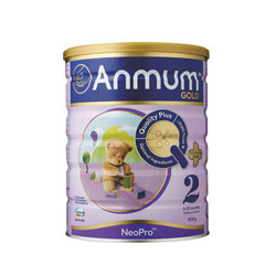 安满（ANMUM）连动配方婴儿奶粉二段（新西兰原装进口）900g/罐 *2件