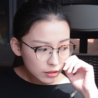 汉HAN  板材&金属 光学眼镜架 HN41010M +1.56非球面树脂镜片