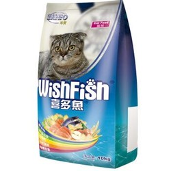 SANPO 珍宝 宠物喜多鱼成猫粮10kg