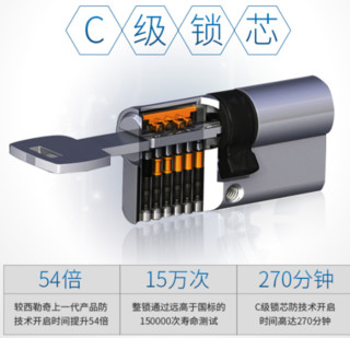 SCHLAGE 西勒奇 SD201 电子指纹密码锁