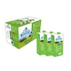 美莎脱脂牛奶 1LX12 波兰进口 *2件+凑单品