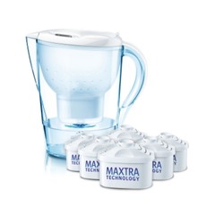 BRITA 碧然德 Marella 金典系列 净水壶 2.4L 白色（一壶六芯）