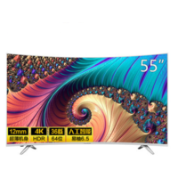 绝对值：KONKA 康佳 LED55UC3 55英寸 曲面 4K液晶电视 