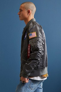 Alpha Industries L-2B NASA  男士飞行夹克 红色 S