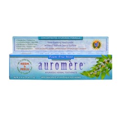 auromere 阿育吠陀 草药牙膏 117g 薄荷味