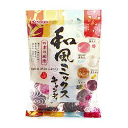 Kasugai春日井 和风什锦糖（黑糖，盐味糖，梅子糖，花生糖）146g/袋 日本进口