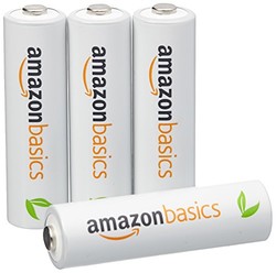 AmazonBasics 亚马逊倍思 4节五号镍氢预充电可充电电池 2000mAh