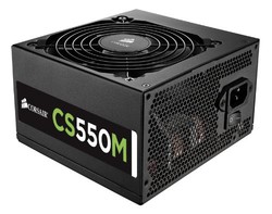 Corsair CS Series 550 Watt ATX Modular and Efficient Power Supply CS550M