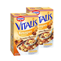  Dr.Oetker 欧特家博士 Vitalis 巧克力香蕉酥脆早餐麦片 600g*2盒