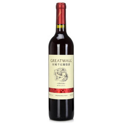 GREATWALL 长城葡萄酒 经典系列红标解百纳干红葡萄酒 750ml *6件+凑单品