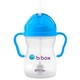 贝博士（b.box）荧光重力水杯（荧光蓝色）宝宝学饮杯儿童水杯 婴儿防漏吸管杯 带手柄 *2件
