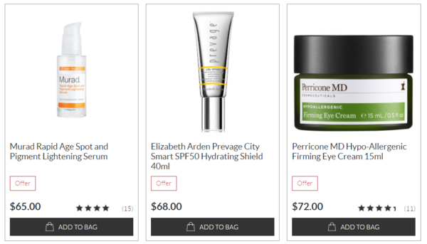  SkinStore 精选美妆个护等 含Perricone MD、NuFace、Erno Laszlo等品牌