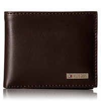 TOMMY HILFIGER Passcase Bifold 男士皮质钱包