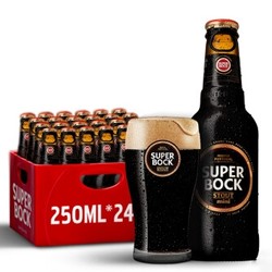 SUPER BOCK 超级波克 小麦黑啤 250ml*24瓶+开勒啤酒 250ml*6瓶装