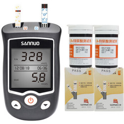 SANNUO三诺 EA-11  血糖尿酸测试仪家用 20支尿酸试条套装