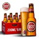 葡萄牙原瓶进口 超级波克（SuperBock） 黄啤 200ml*6 迷你小瓶 整箱啤酒 *4件