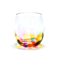 副岛硝子工业 肥前Vidro  纯手工制作虹色水滴形玻璃杯 (300ml)