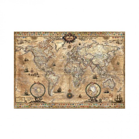 移动专享: EDUCA 古世界地图 拼图 1000片   1
