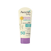 Aveeno 艾维诺 婴儿保湿防晒霜 SPF50 112g *4件