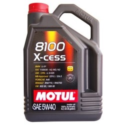 MOTUL 摩特 8100 X-CESS 5W40 全合成机油 5L