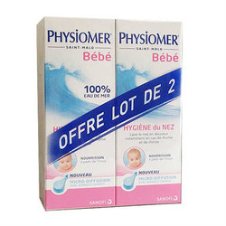 PHYSIOMER 婴儿微扩散鼻腔清洁喷雾 135ml*2支