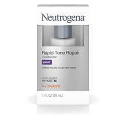 Neutrogena 露得清 速效肤色均衡晚霜 美白抗皱 A醇+VC 29ml 