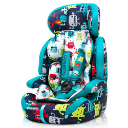 COSATTO英国进口汽车儿童安全座椅 安全带固定 可折叠 9个月-12岁 祖米小恶魔+凑单品