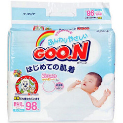 日本大王(GOO.N) 维E系列 婴儿纸尿裤 小增量 新生儿NB98片(0-5kg) 原装进口