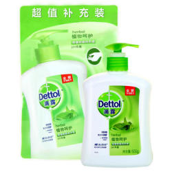 Dettol 滴露 健康抑菌洗手液 500g+300g