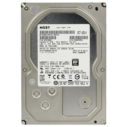 昱科(HGST) 6TB 7200转128M SATA6Gb/s 企业级硬盘(HUS726060ALE610)