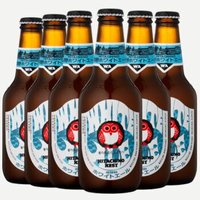 Hitachino Nest 常陆野猫头鹰 白啤酒 330ml*6瓶 *2件