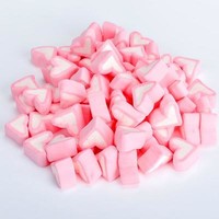 GUANDY 歌迪亚 心形 巧克力味+草莓味花型草莓味棉花糖 200g*2袋