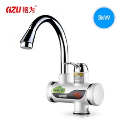 GZU/格为 ZM-D3电热水龙头即热式快速加热厨房宝电热水器淋浴洗澡