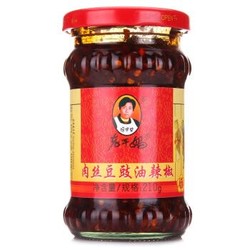 陶华碧 老干妈 肉丝豆豉油辣椒 210g *2件