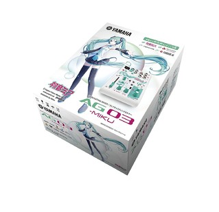 YAMAHA 雅马哈 AG03 网络直播音乐调音台 MIKU 初音限定版