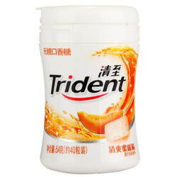 Trident 清至 无糖口香糖 清爽蜜瓜 54g *2件