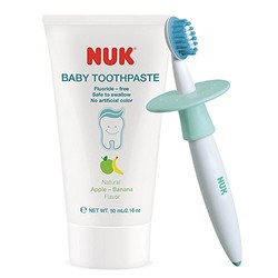 NUK 儿童安全牙膏 50g *1+NUK幼儿学习牙刷 *1