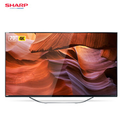 SHARP 夏普 LCD-70DS8008A 70英寸 4K 液晶电视