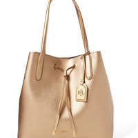 拉夫劳伦LAUREN by Ralph Lauren Leather Diana 女士水桶包