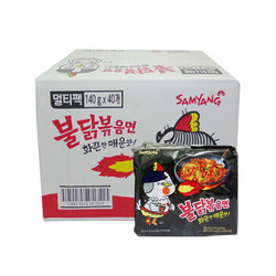 韩国进口 三养Samyang 火鸡炒面1箱 140g*40袋/箱