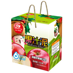 FangGuang 方广 清香苹果果汁泥礼盒装 103g*6