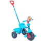 费雪（Fisher Price）三轮车 带斗手推车多功能儿童脚踏车 益智玩具学步车 139001 蓝色