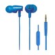 铁三角（Audio-technica）ATH-CLR100is BL 入耳式线控通话耳机 智能手机专用耳麦 蓝色