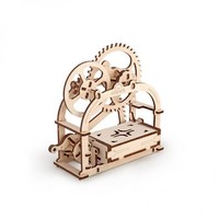 UGEARS 名片匣 木质机械传动模型 