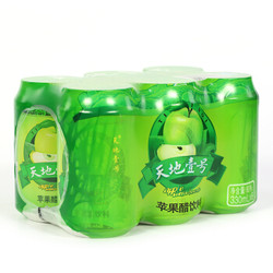 天地壹号 苹果醋饮料330ml×6罐/组